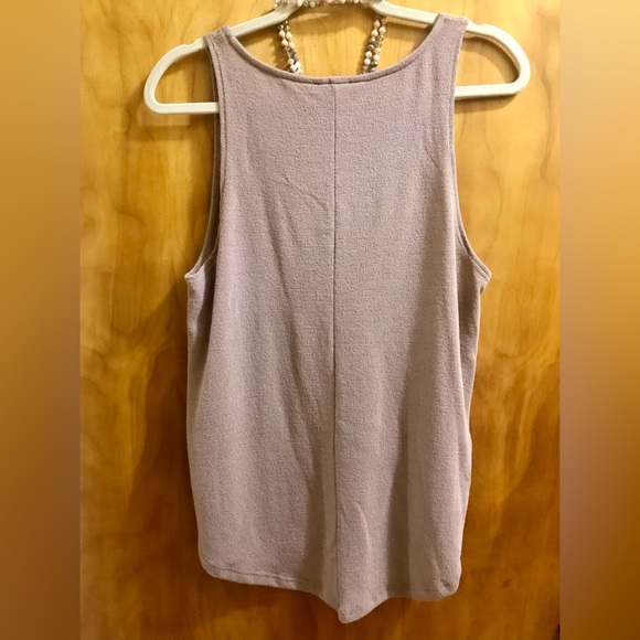 Taupe NEW Summer10 Tank Top L - Picture 3 of 5